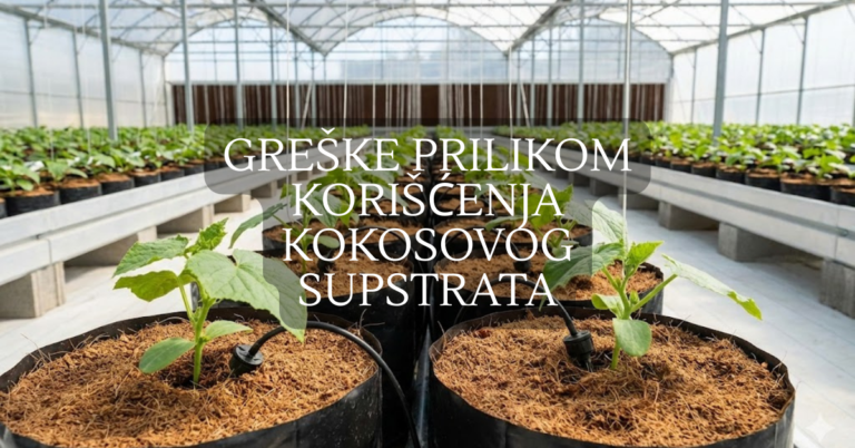 greške prilikom korišćenja kokosovog supstrata