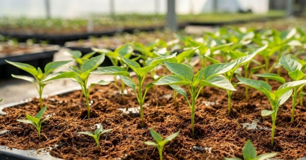 proizvodnja rasada paprike na kokosovom supstratu